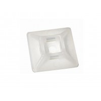 Ty-rap plakblok 27 x 27 mm (zak à 100 stuks) Ty-rap plakblok 27 x 27 mm (zak à 100 stuks)