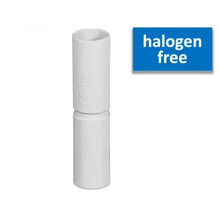 Mof halogeenvrij IP40 t.b.v montagebuis 25mm (zak à 50 stuks) Mof halogeenvrij IP40 t.b.v montagebuis 25mm (zak à 50 stuks)