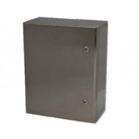 Roestvaststalen schakelkast afmeting 200 x 300 x 150 mm (b x h x d)